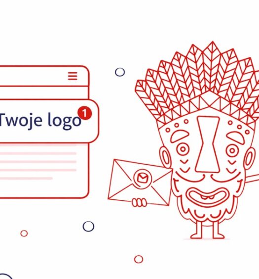 Certyfikat VMC - logo firmy w skrzynce klienta